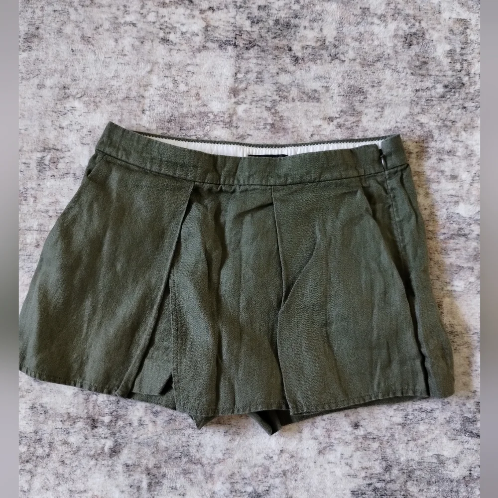 J. Crew Dark Green Women's Skorts 0